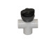 Passion | Diverter Valve - 1 1/2" S x 1 1/2" S x 1 1/2" S, Plus Handle, DSG-Black